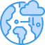 Cloud computing icon 64x64