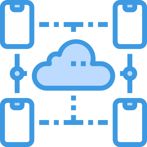 Cloud computing icon
