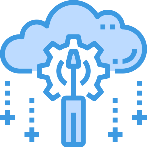 Cloud computing icon