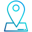 Location pin biểu tượng 64x64