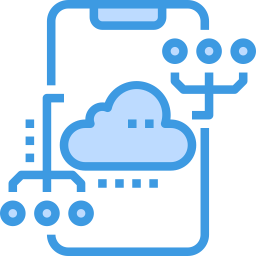 Cloud computing icon