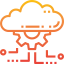 Cloud computing icon 64x64