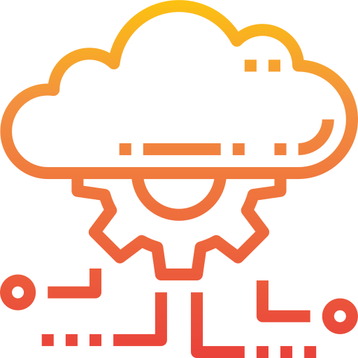 Cloud computing icon