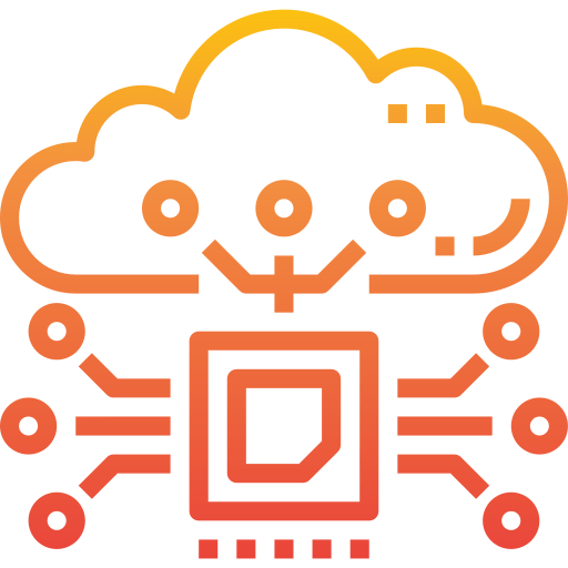 Cloud computing icon