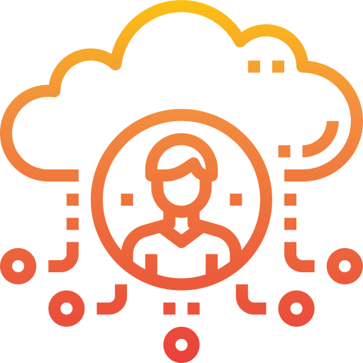 Cloud computing icon