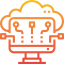 Cloud computing icon 64x64