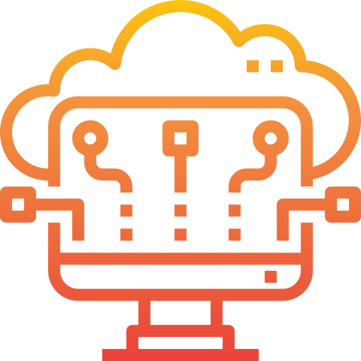 Cloud computing icon