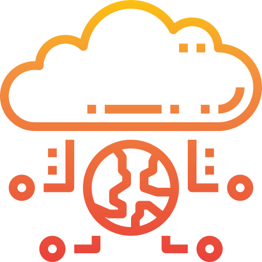 Cloud computing icon