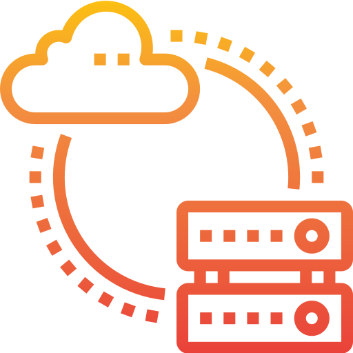Cloud computing icon