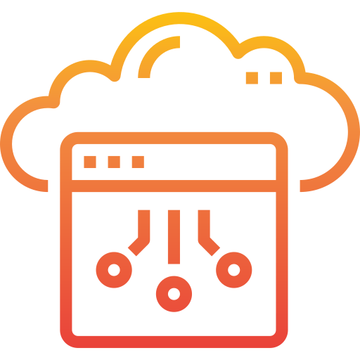 Cloud computing icon
