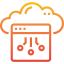 Cloud computing icon 64x64