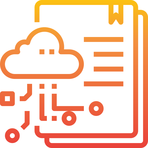 Cloud computing icon