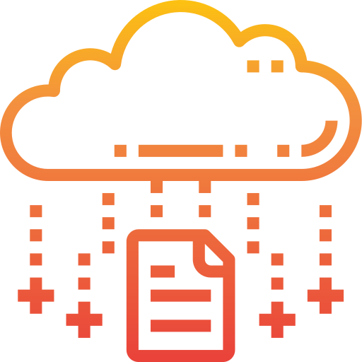 Cloud computing icon