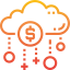 Cloud computing icon 64x64