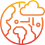 Cloud computing icon 64x64