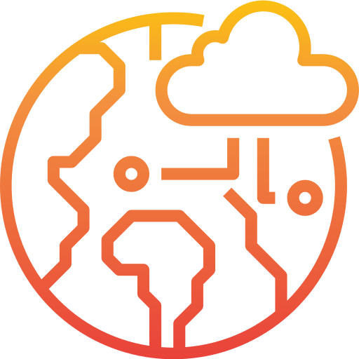 Cloud computing icon