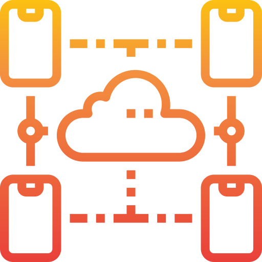 Cloud computing icon