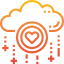 Cloud computing icon 64x64