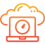 Cloud computing icon 64x64