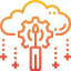 Cloud computing icon 64x64