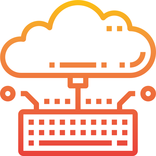 Cloud computing icon