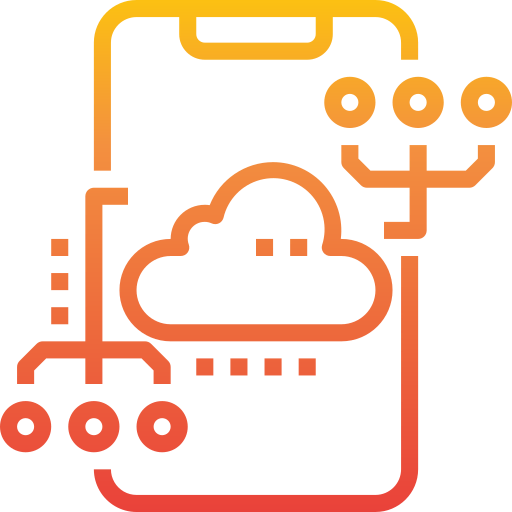 Cloud computing icon