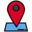Location pin biểu tượng 64x64