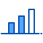 Bar chart icon 64x64
