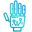 Robotic hand biểu tượng 64x64