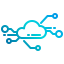 Cloud network icon 64x64