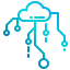 Cloud network icon 64x64