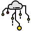 Cloud network icon 64x64