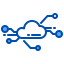 Cloud network icon 64x64