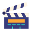 Clapperboard icon 64x64