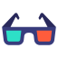 3d glasses icône 64x64