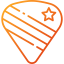 Guitar pick icon 64x64