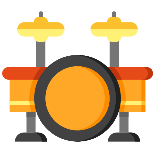 Drum set icon