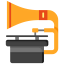 Gramophone Symbol 64x64