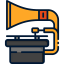 Gramophone Symbol 64x64
