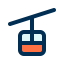 Cable car cabin icon 64x64