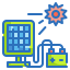 Solar energy icon 64x64