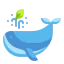 Blue whale icon 64x64