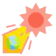 Sun icon 64x64