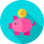 Piggy bank icon 64x64