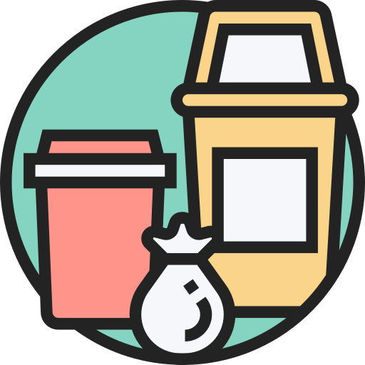 Garbage can icon
