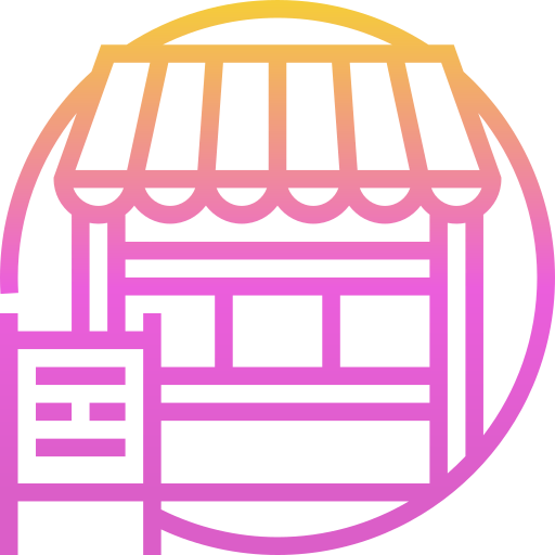 Bus stop icon