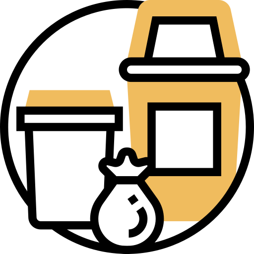 Garbage can icon