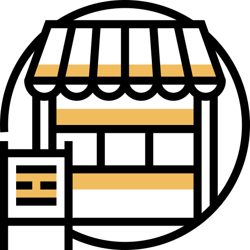 Bus stop icon