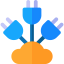 Renewable energy icon 64x64