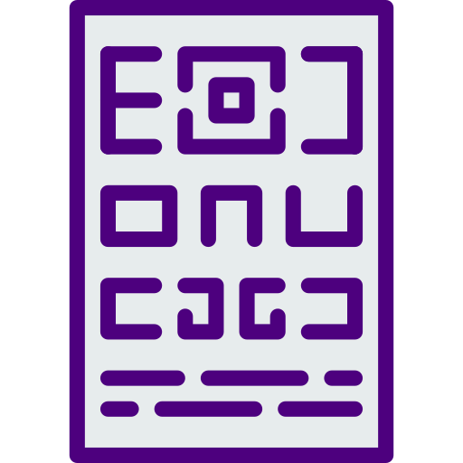 Eye test icon